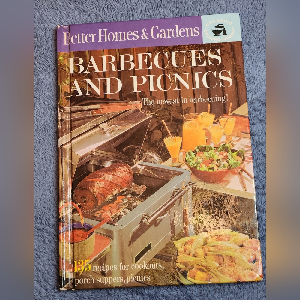 Vintage‎ Better Homes & Gardens "Barbecues and Picnics" Cookbook Meredith 1963